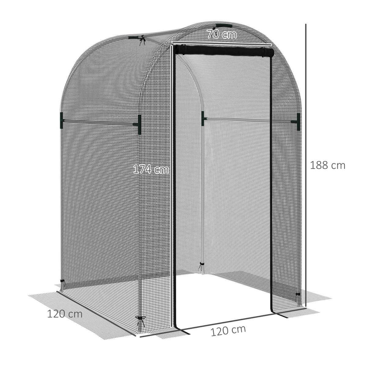 cortex-london-windsor-fruit-cage-plant-protection-tent-black