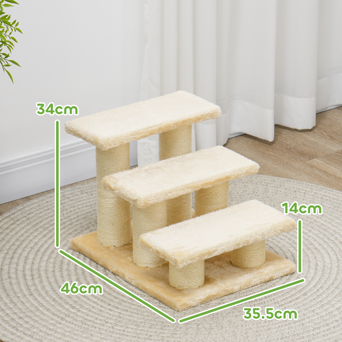 cortex-london-windsor-portable-pet-stairs-three-steps-older-smaller-dogs