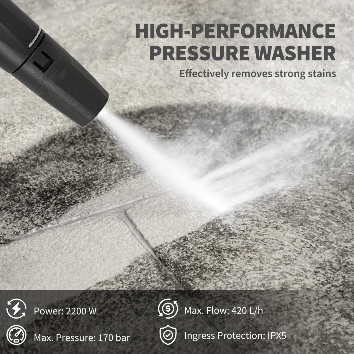 cortex-london-windsor-2200w-170-bar-power-washer-green-black