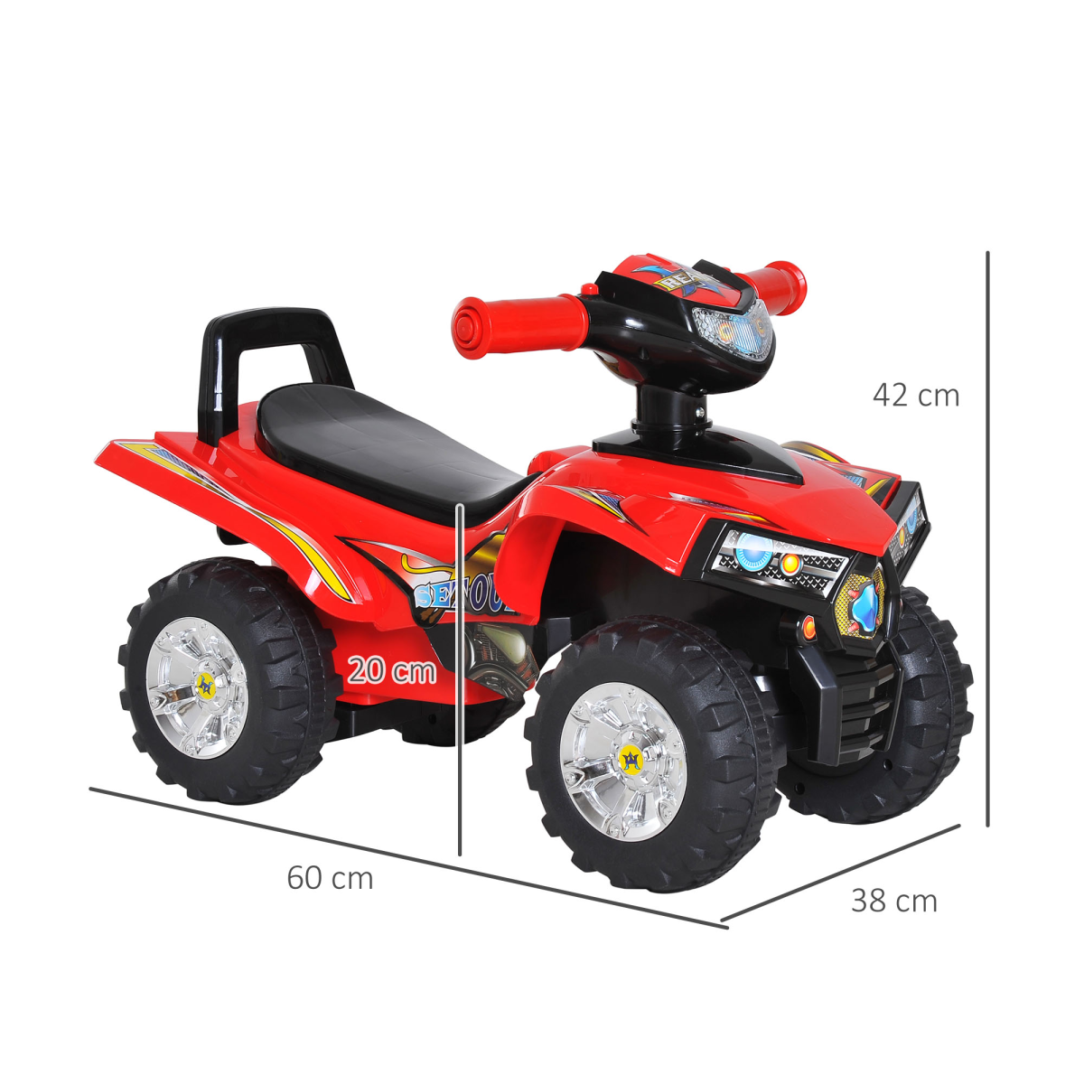 cortex-london-windsor-red-kids-ride-on-quad-led-lights