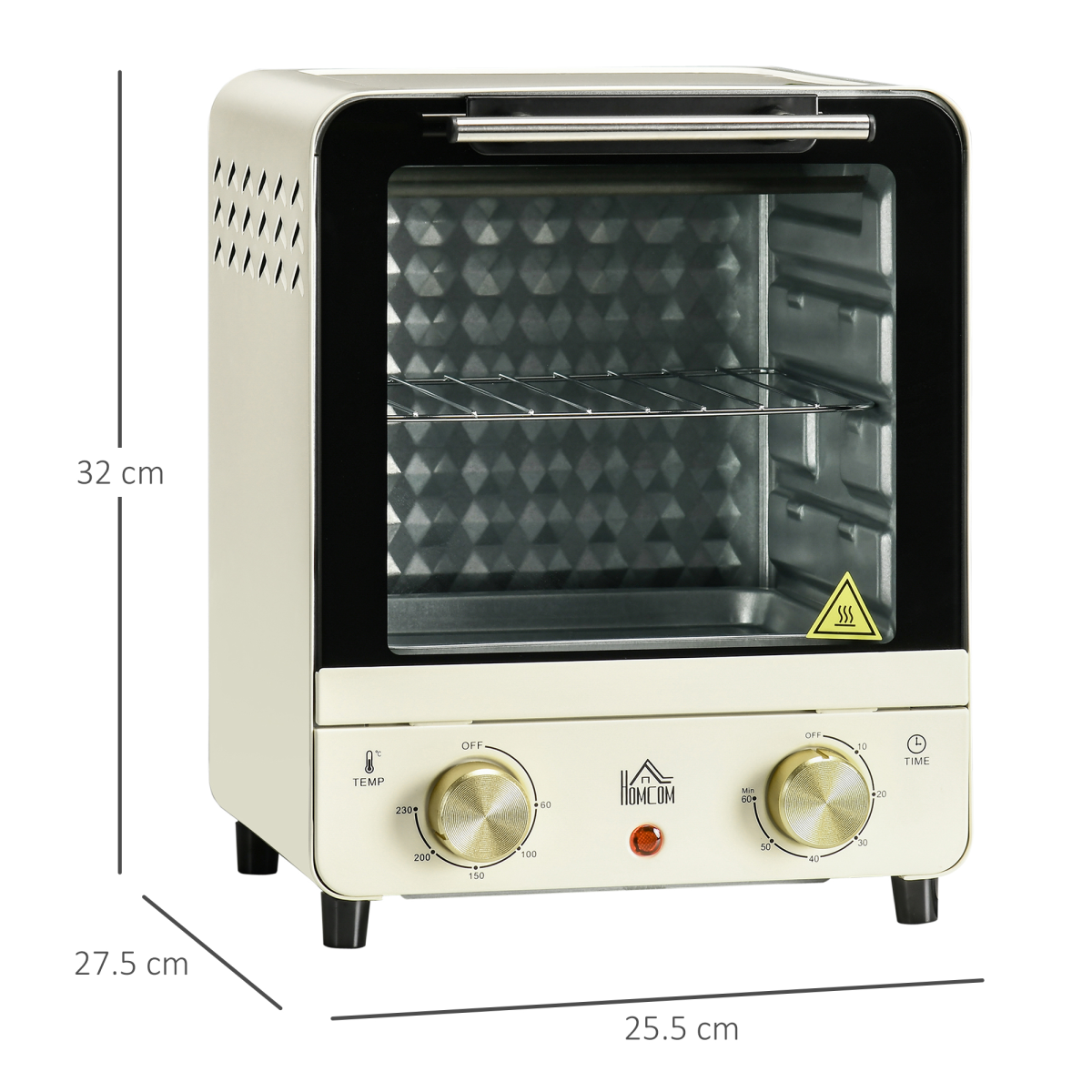 cortex-london-york-15-litre-convection-mini-toaster-oven-baking-tray-wire-rack-crumb-tray