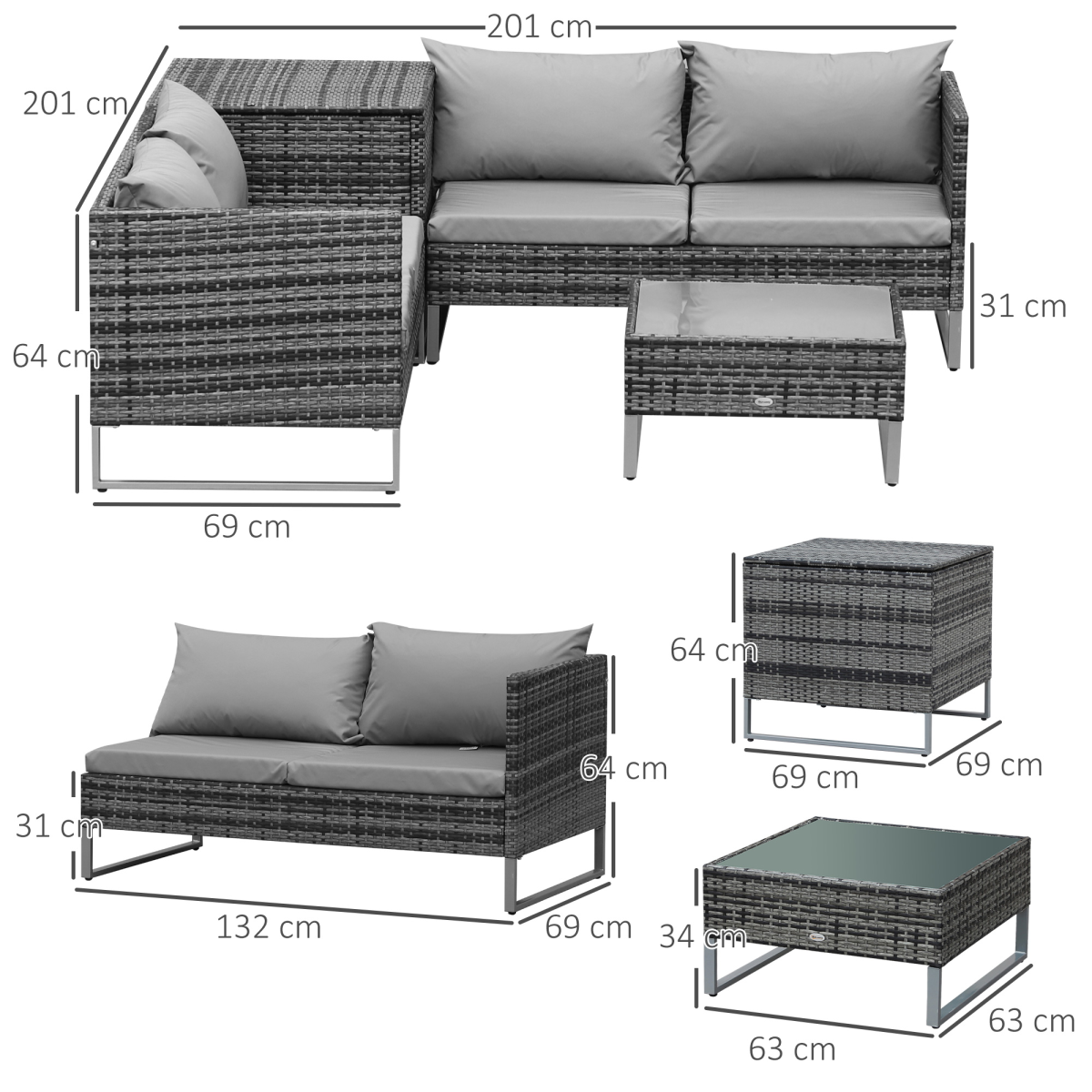 cortex-london-windsor-4-piece-pe-rattan-garden-furniture-set-mixed-grey