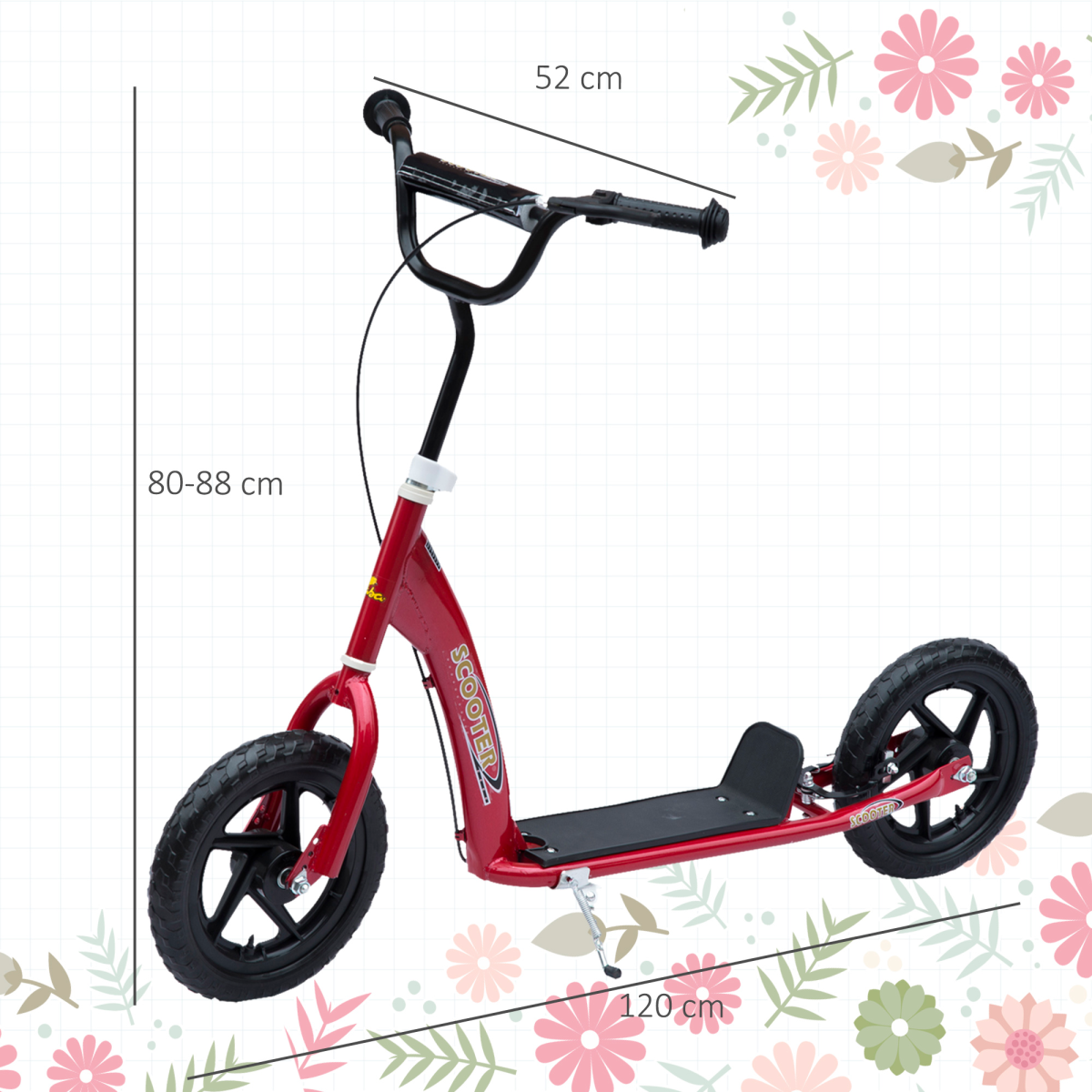 cortex-london-windsor-red-kids-stunt-scooter-12-eva-tyres