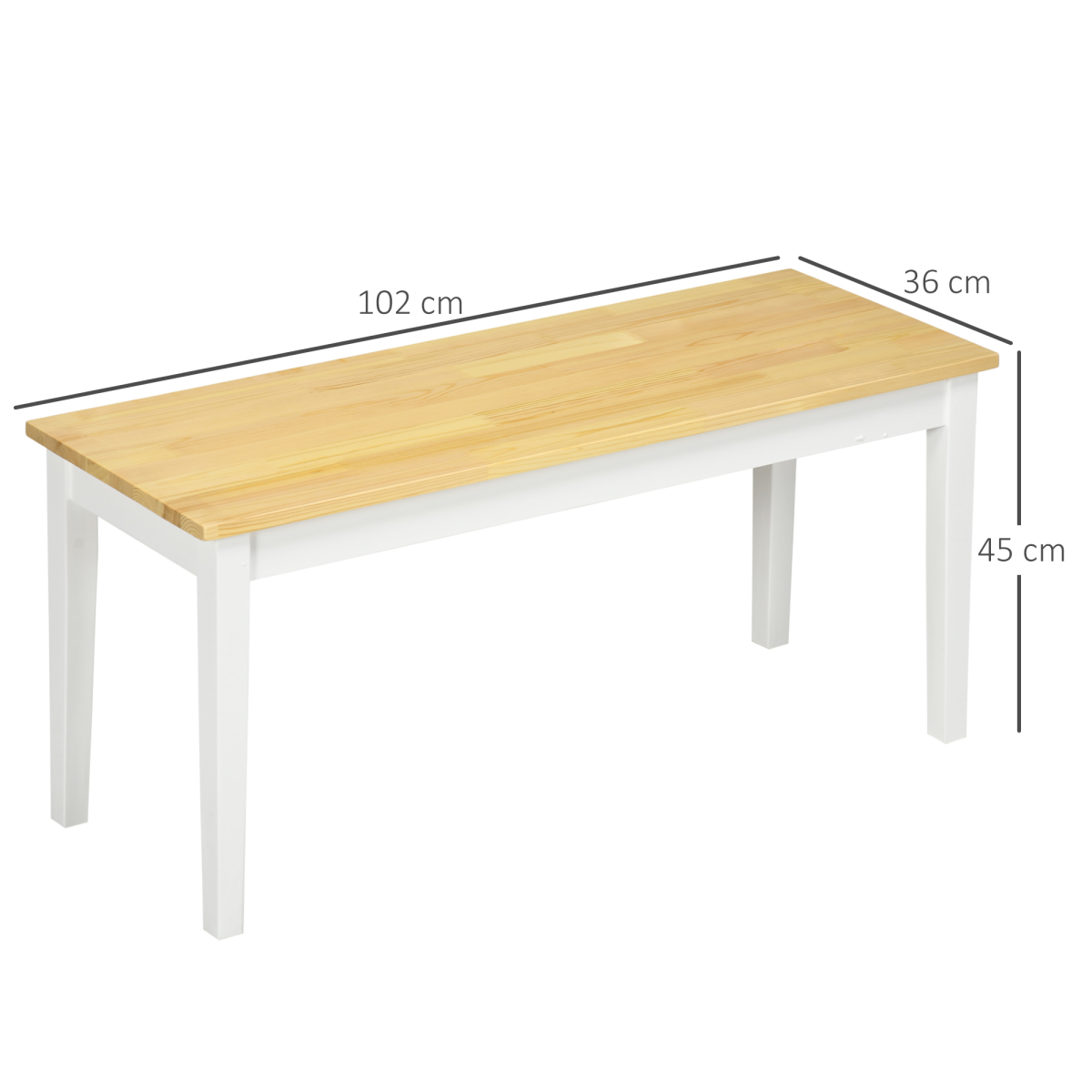 cortex-london-york-pine-wood-dining-bench-for-two-white-base-natural-wood-top