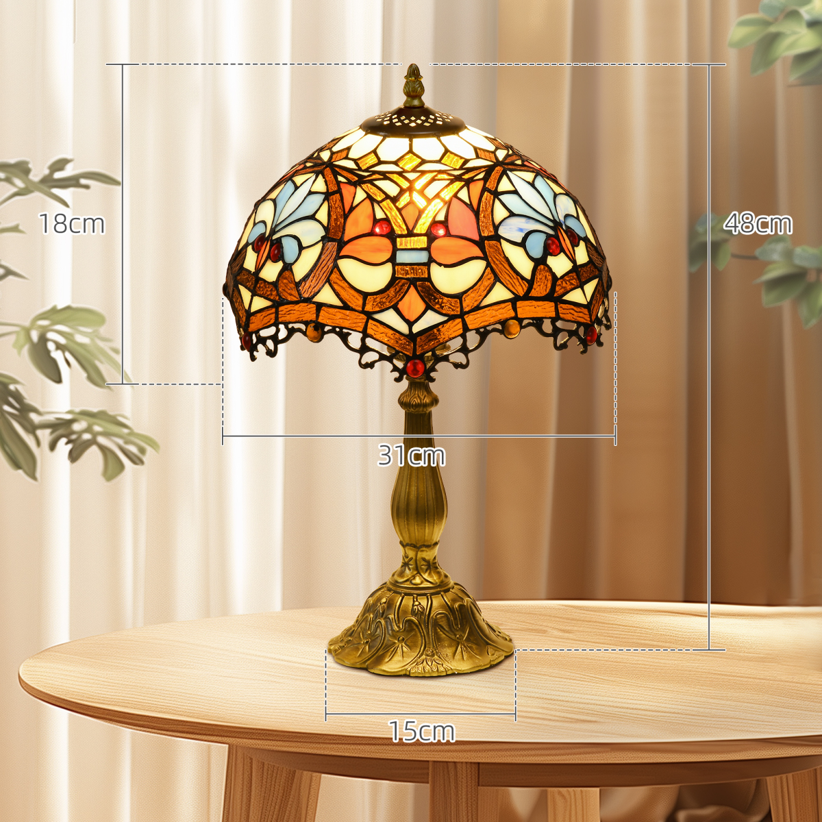 cortex-london-kensington-sunflower-stained-glass-table-lamp