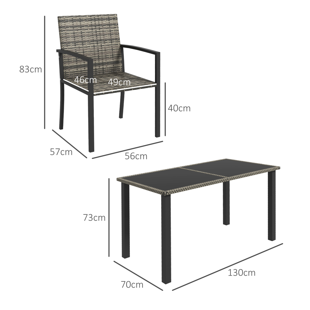 cortex-london-windsor-four-seater-rattan-garden-dining-set-mixed-grey-glass-tabletop
