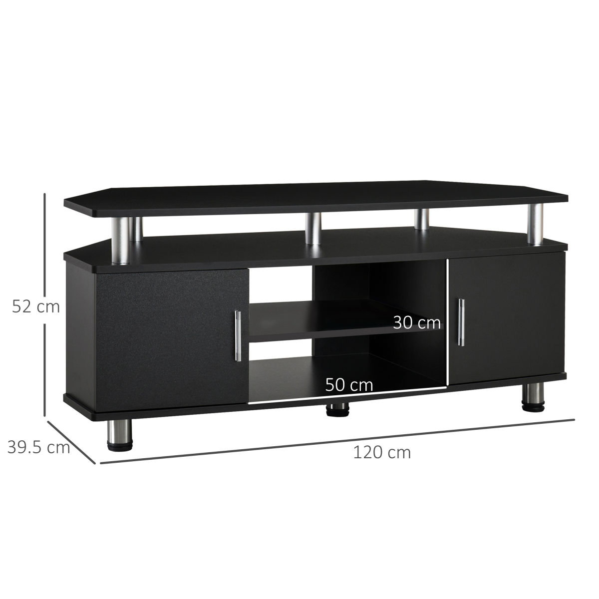 cortex-london-kensington-black-tv-unit-storage-shelves-cupboards
