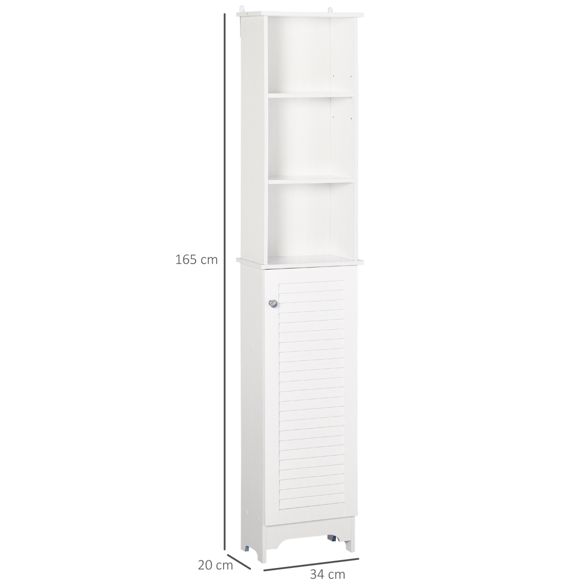 cortex-london-windsor-mdf-6-tier-tall-bathroom-storage-cabinet-white