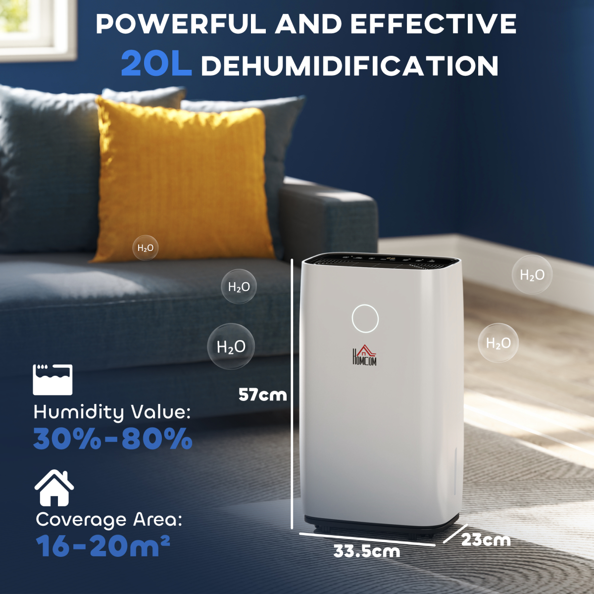 cortex-london-kensington-20l-day-4000ml-portable-quiet-dehumidifier
