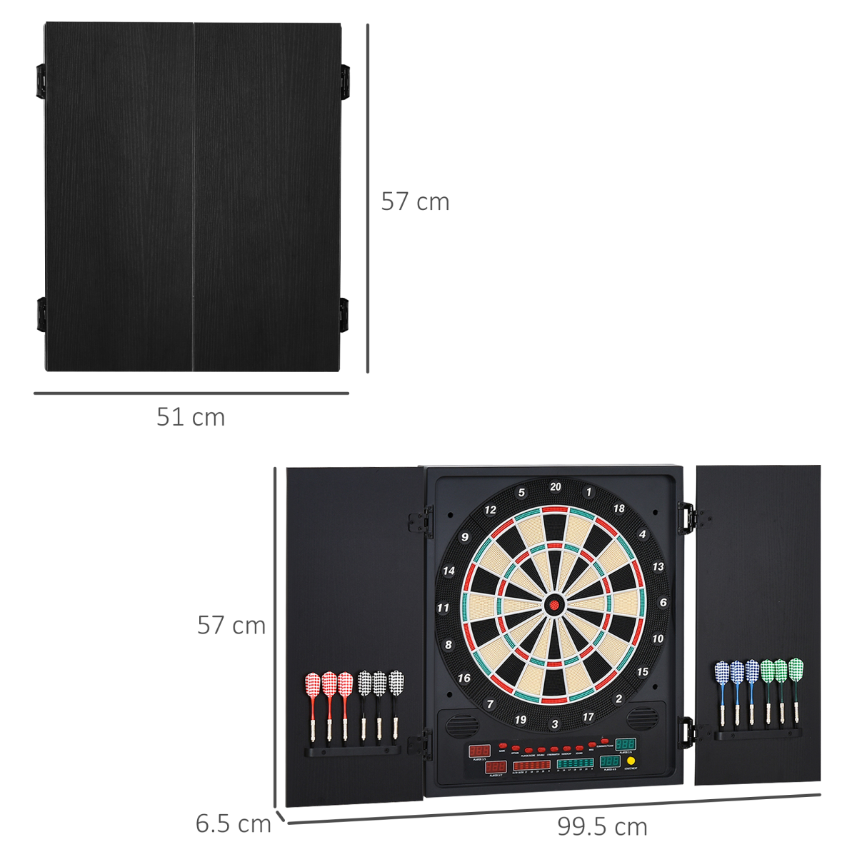 cortex-london-windsor-electronic-dartboard-led-scoreboard-27-games-storage-cabinet