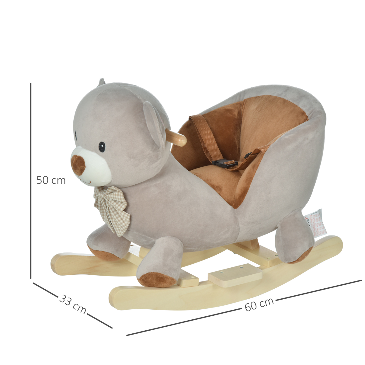cortex-london-windsor-kids-rocking-bear-plush-ride-on-seat