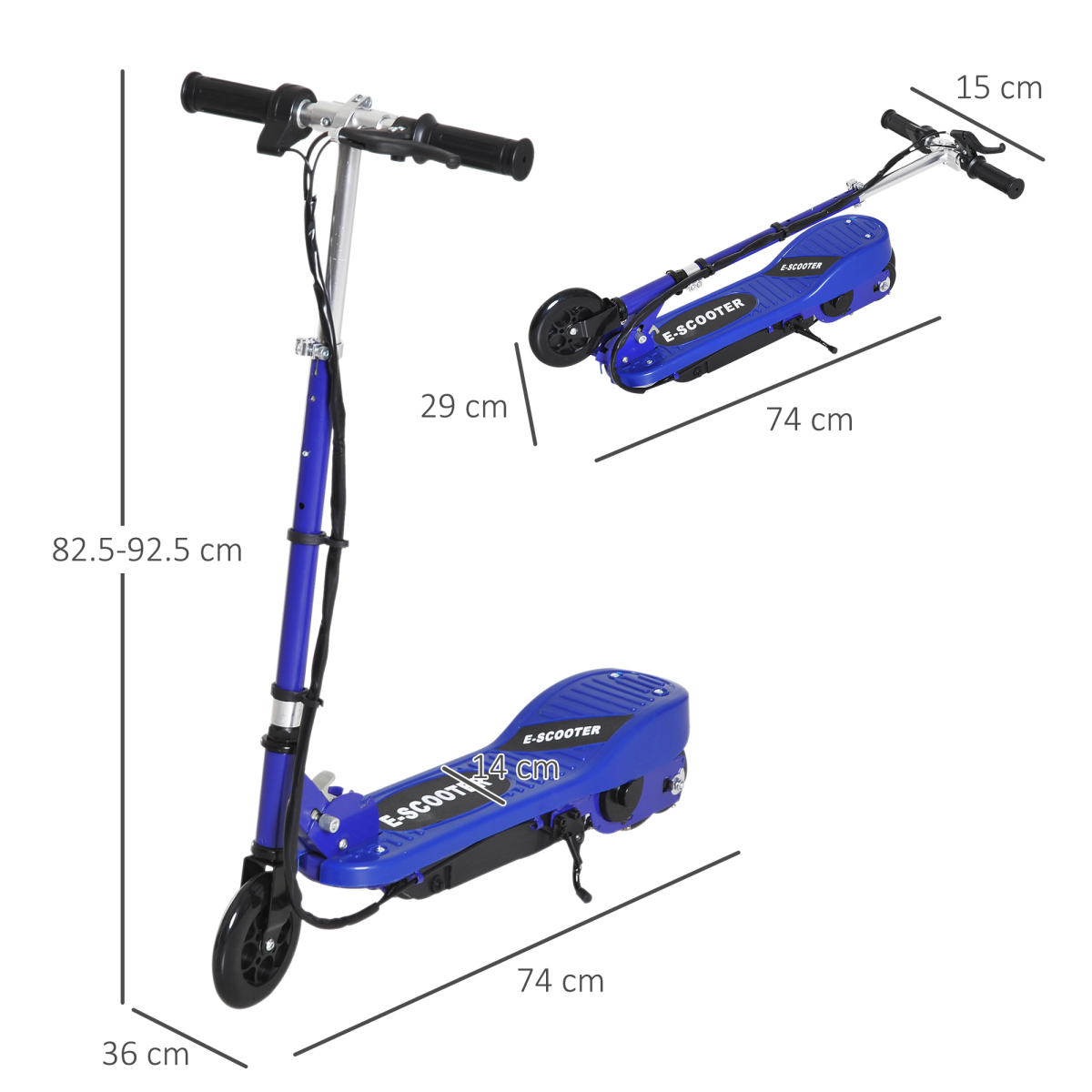 cortex-london-york-folding-kids-electric-scooter-adjustable-pu-wheels