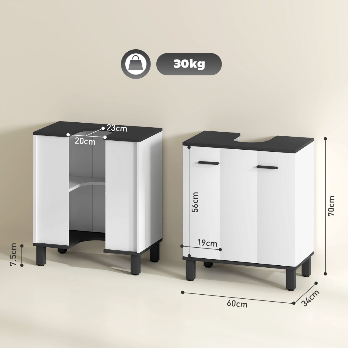 cortex-london-windsor-high-gloss-under-sink-bathroom-cabinet-white-black