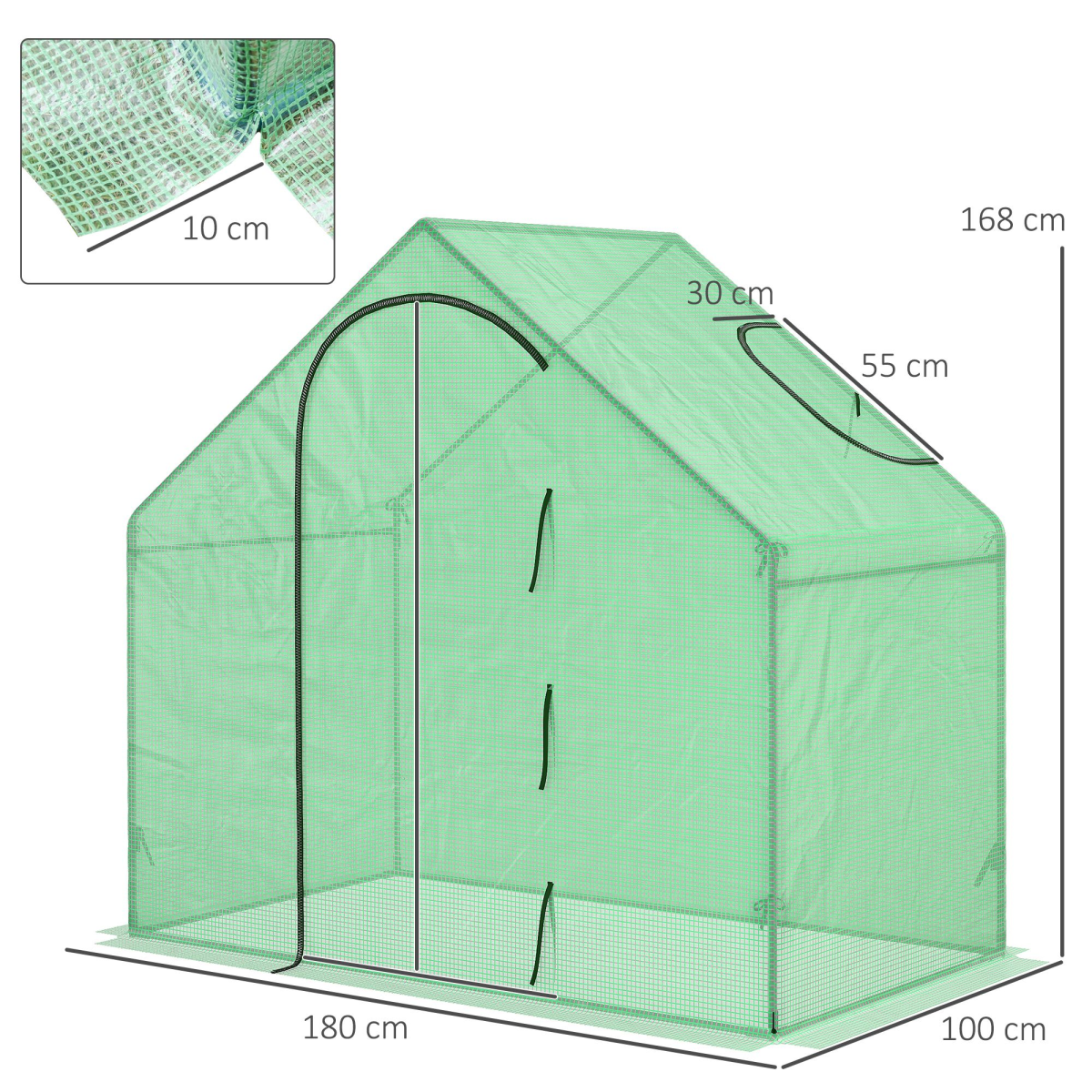 cortex-london-windsor-portable-green-walk-in-greenhouse-steel-frame