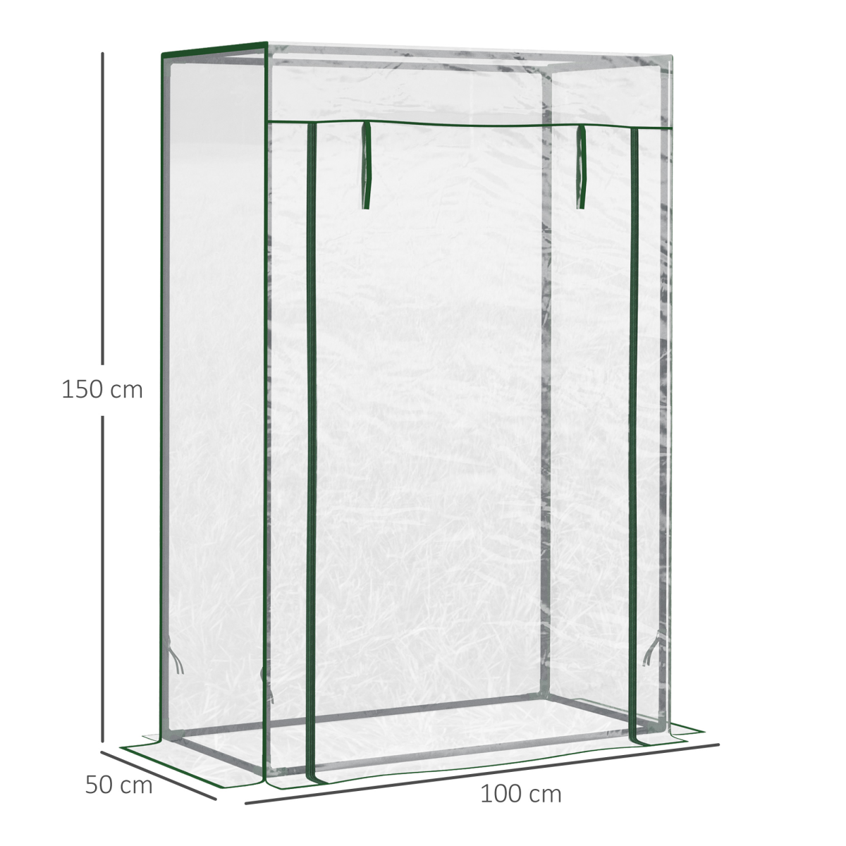 cortex-london-windsor-outdoor-greenhouse-steel-frame-pvc-cover-green