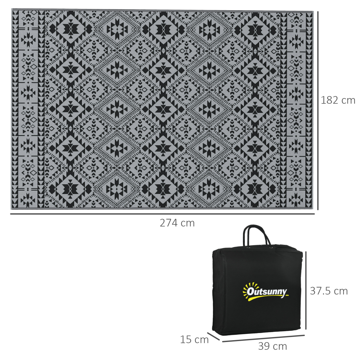 cortex-london-windsor-reversible-waterproof-outdoor-rug-black-grey
