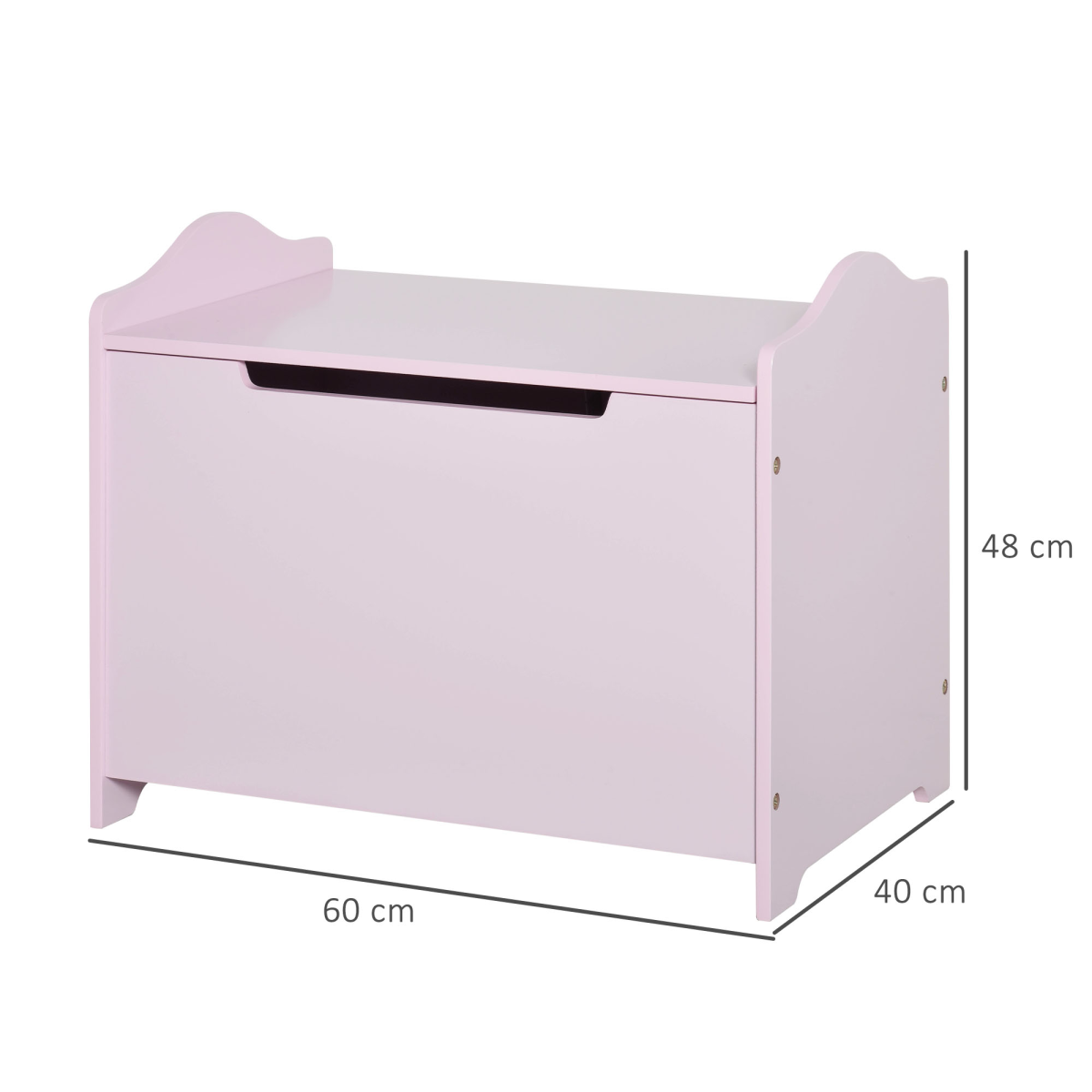 cortex-london-windsor-pink-kids-toy-storage-box-organiser