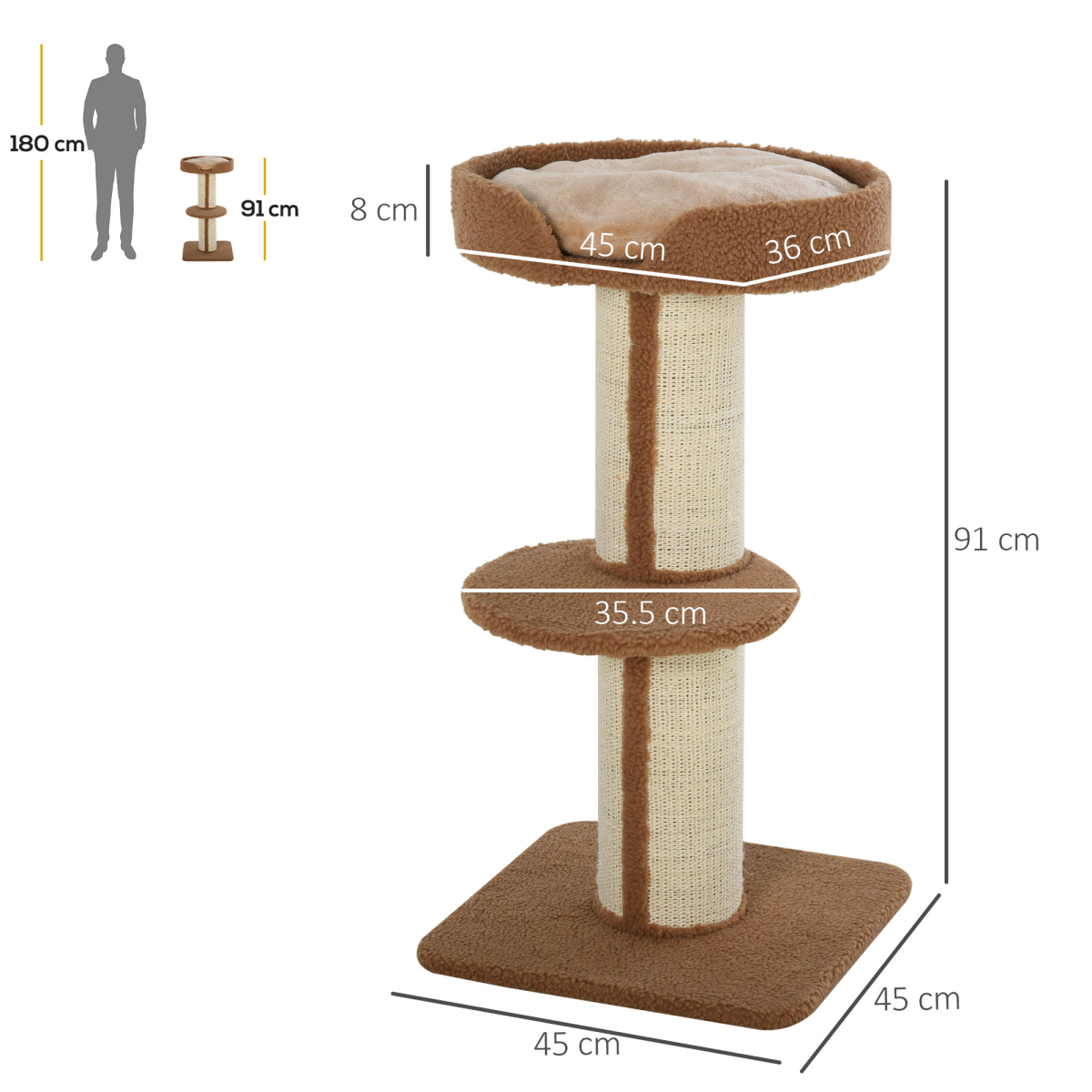 cortex-london-windsor-91cm-cat-tree-lamb-cashmere-scratching-post