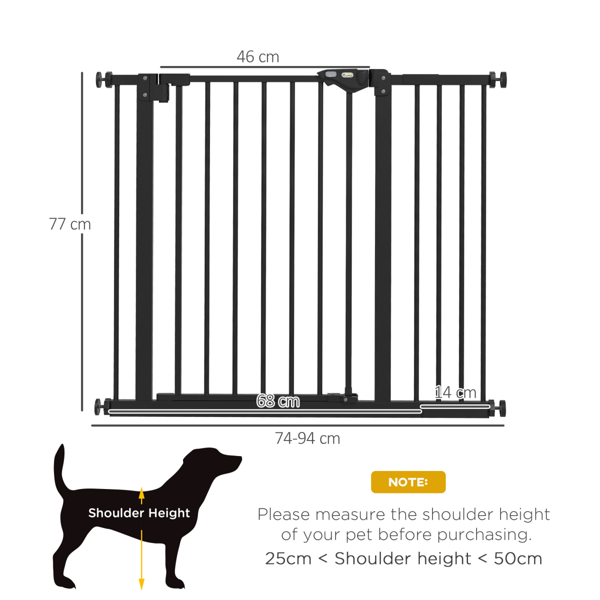 cortex-london-windsor-adjustable-pet-safety-gate-black-metal-plastic