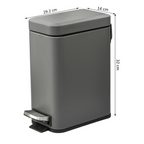 cortex-london-york-5l-steel-step-trash-can-quiet-close-lid-grey