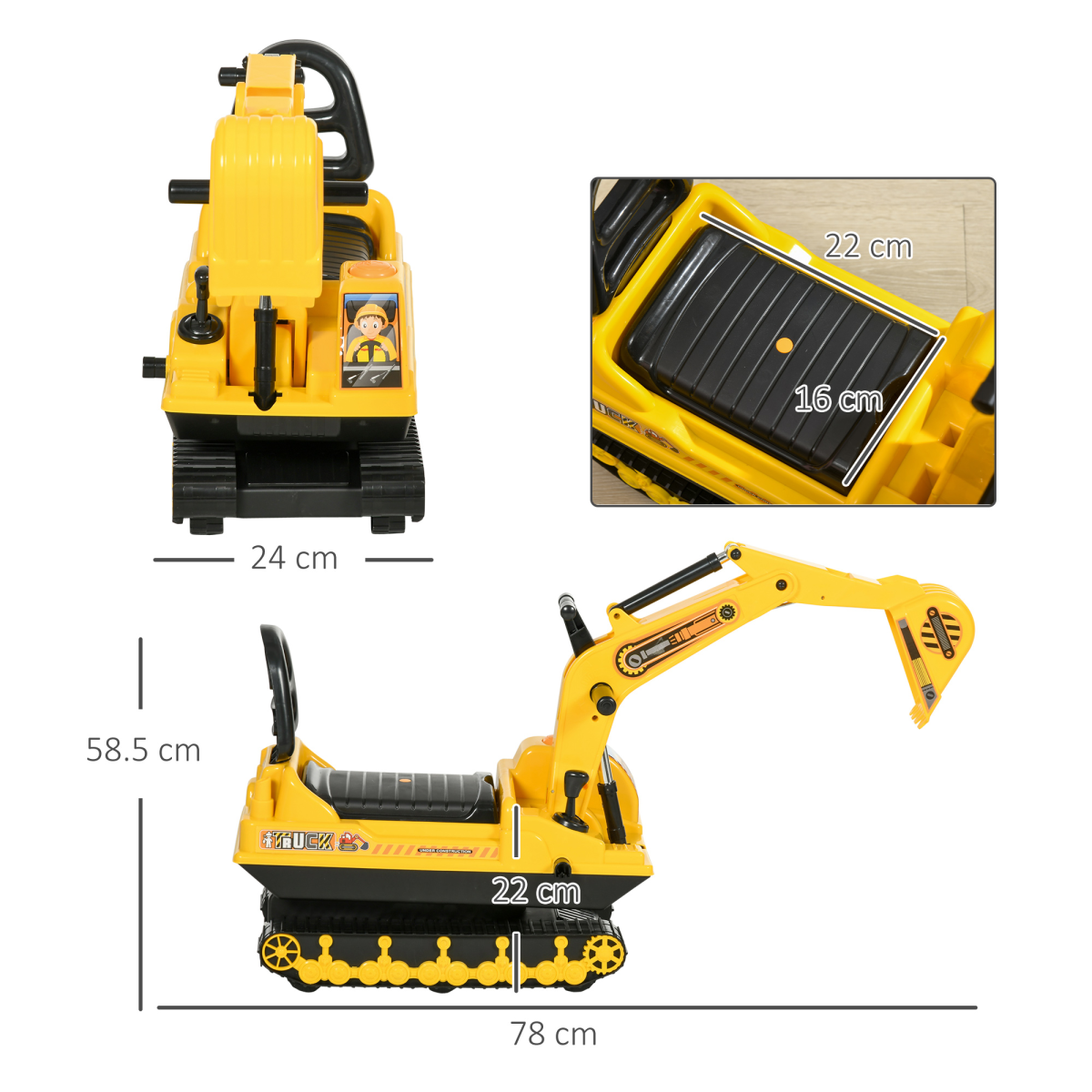 cortex-london-york-excavator-ride-on-toddler-walker-digger-toy