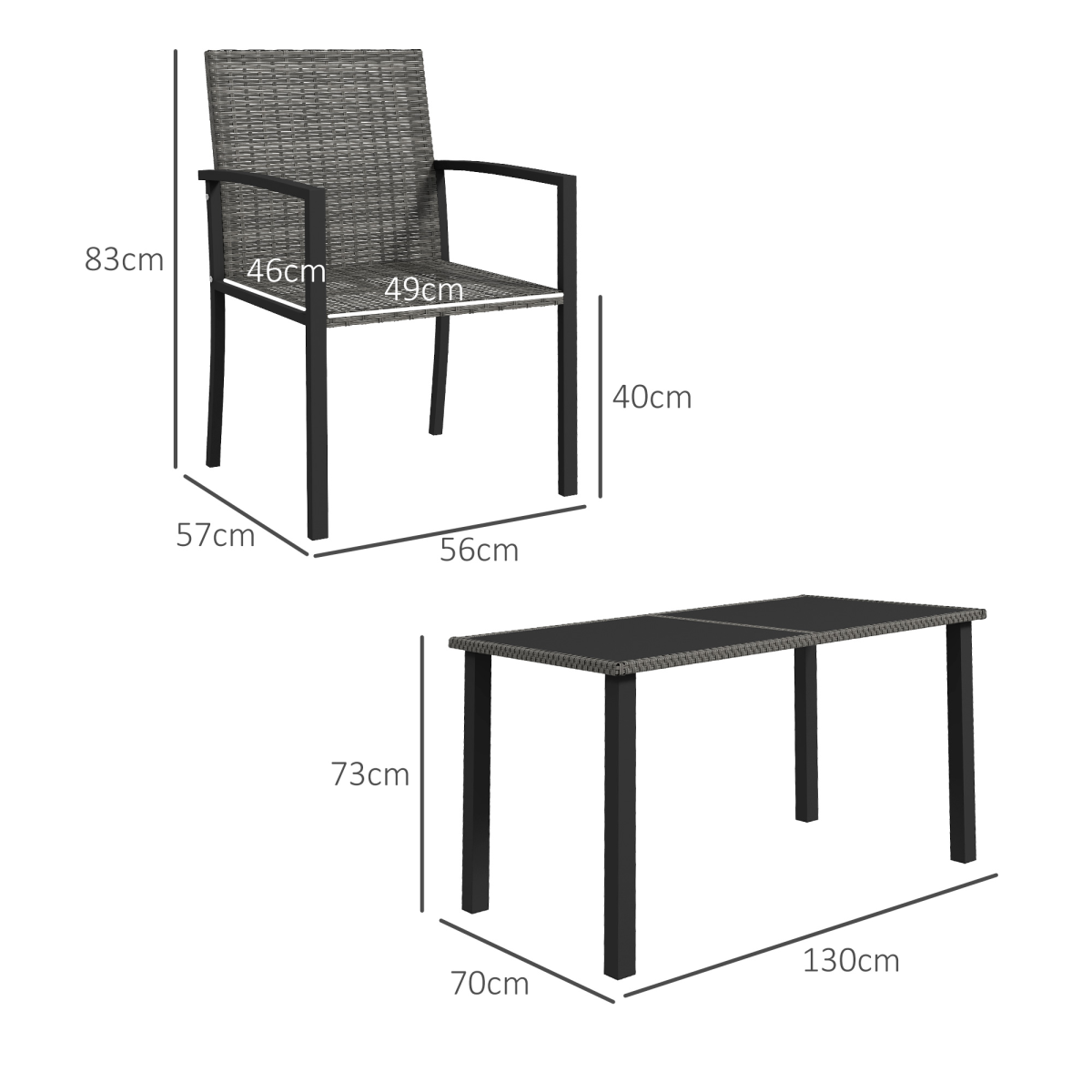 cortex-london-windsor-four-seater-rattan-garden-dining-set-grey-glass-tabletop