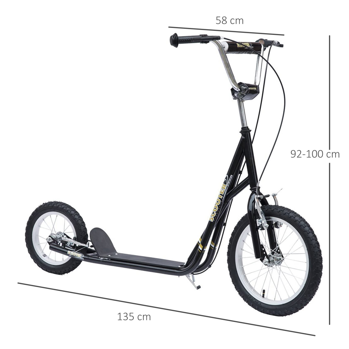 cortex-london-windsor-adjustable-teen-scooter-dual-brakes-rubber-wheels-kickstand