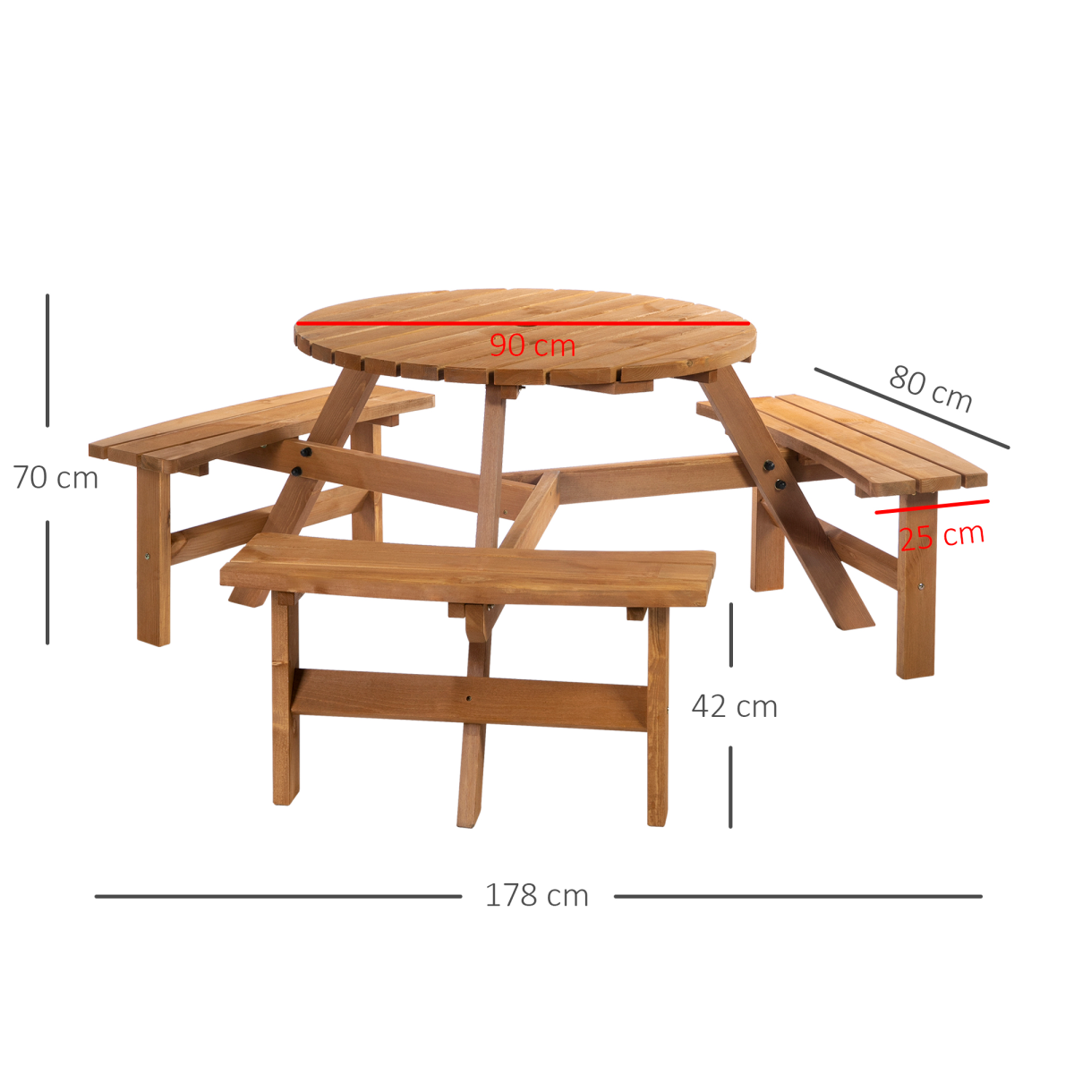 cortex-london-windsor-round-garden-table-three-attached-benches-fir-wood
