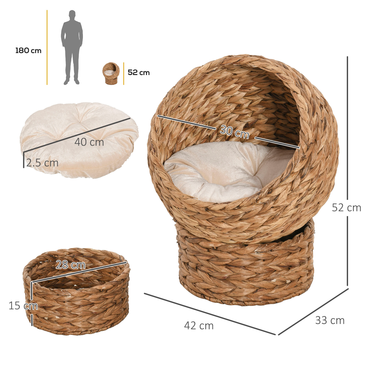 cortex-london-york-wicker-cat-house-raised-cat-bed-water-hyacinth