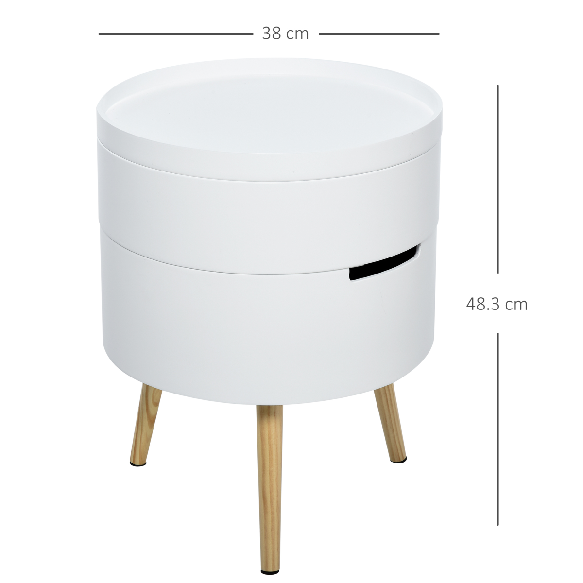 cortex-london-windsor-white-three-part-side-table-storage