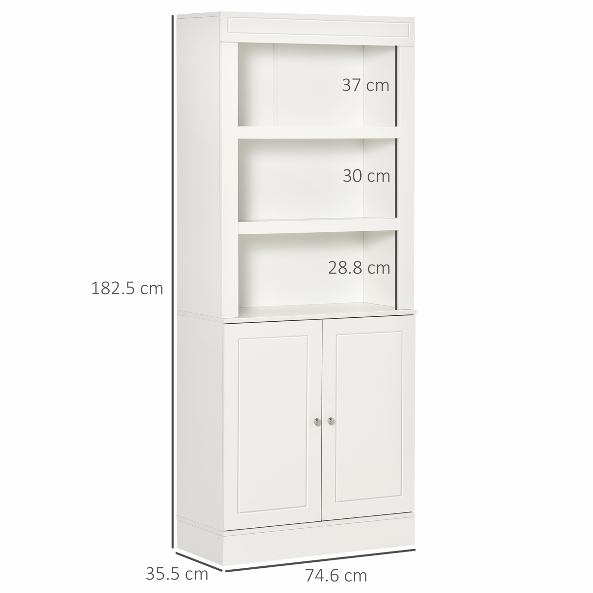cortex-london-windsor-white-kitchen-cupboard-6-tier-shelving