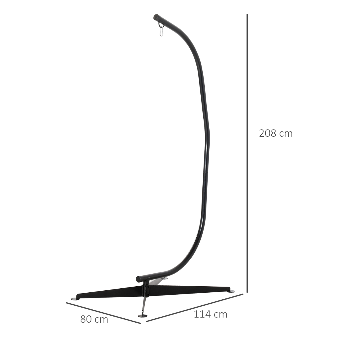 cortex-london-windsor-heavy-duty-metal-hammock-chair-stand