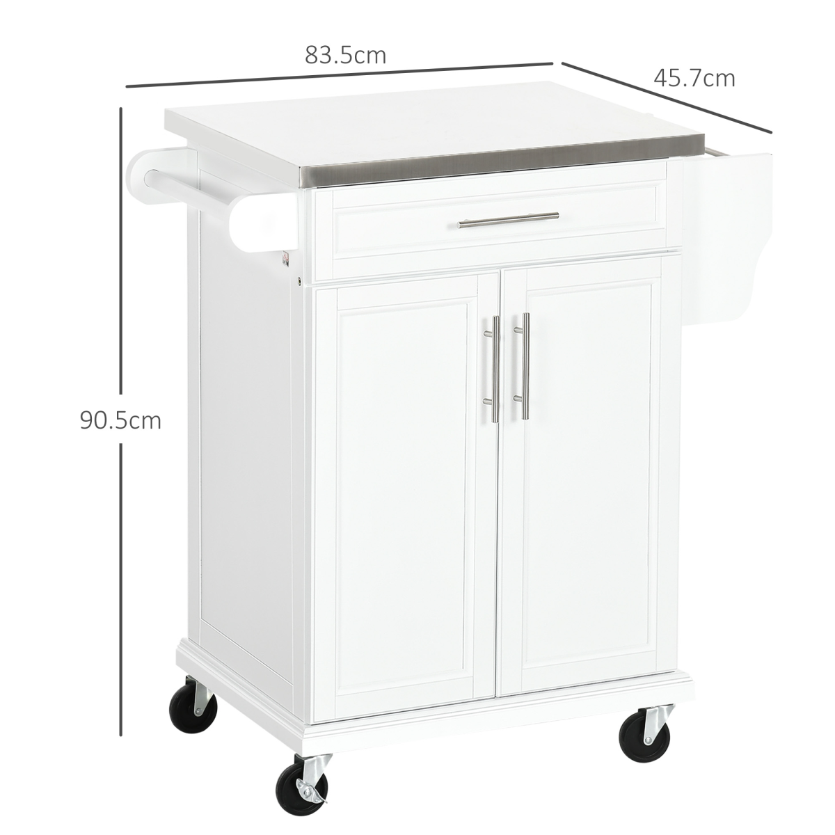 cortex-london-windsor-kitchen-storage-trolley-drawer-towel-rail-white