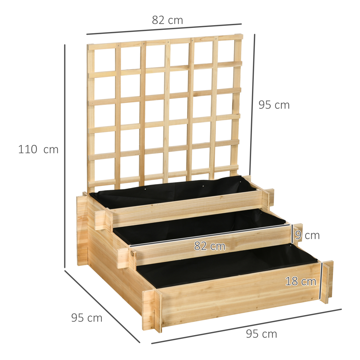 cortex-london-canterbury-three-tier-wooden-garden-planter-with-trellis