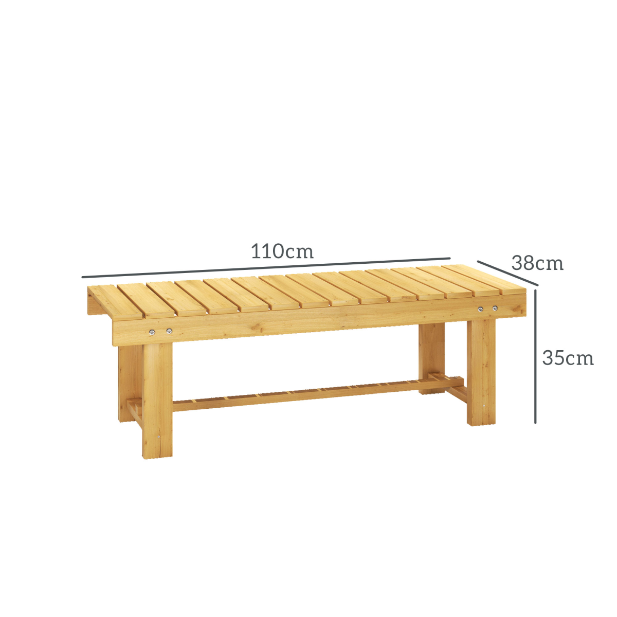 cortex-london-outsunny-windsor-two-seater-fir-wood-garden-bench
