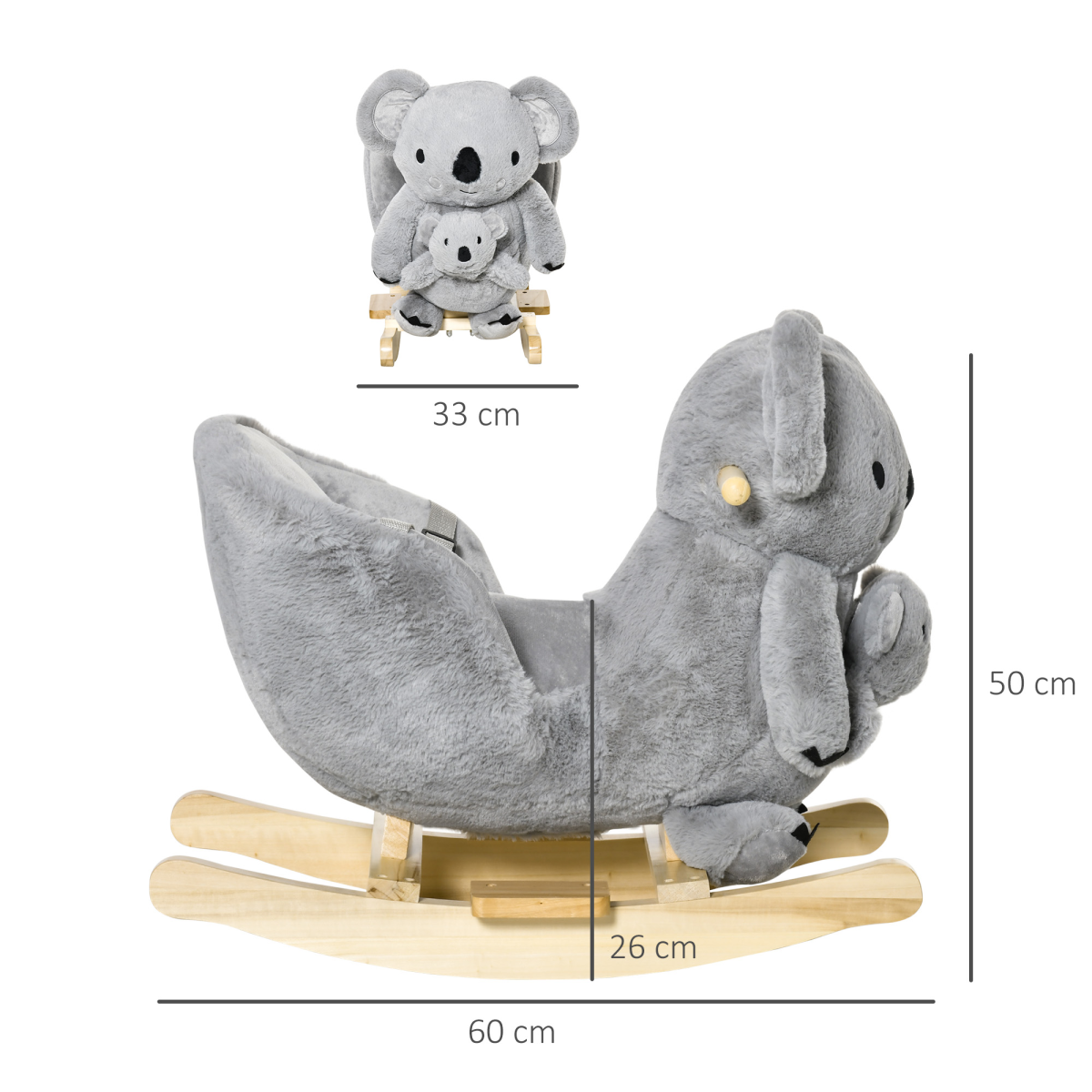 cortex-london-windsor-koala-plush-ride-on-rocking-horse-grey