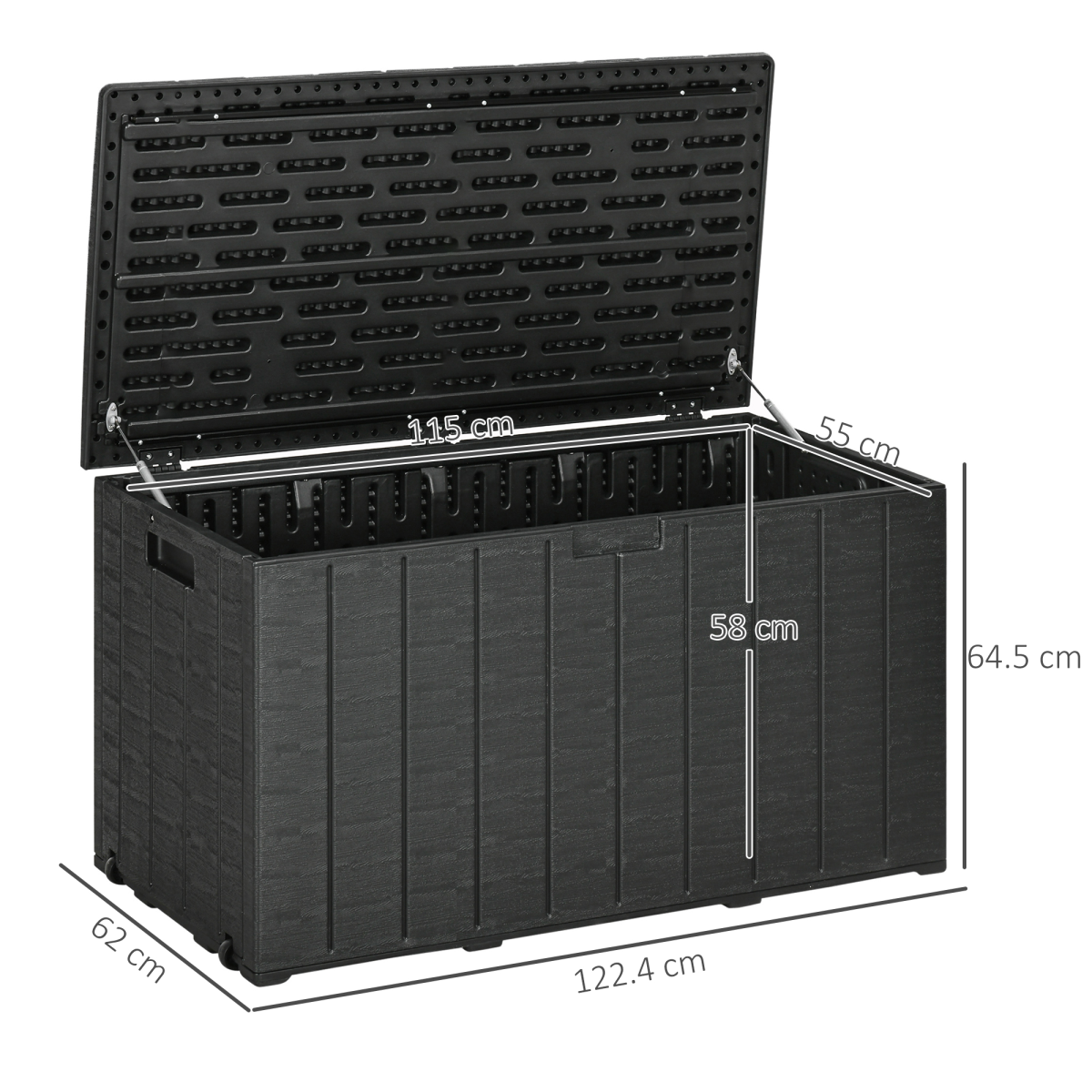 cortex-london-york-366-litre-black-plastic-outdoor-garden-storage-box