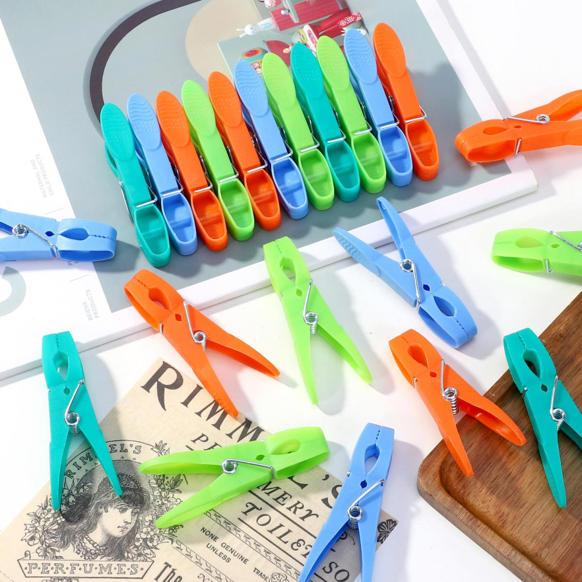 cortex-london-windsor-52-pack-multicoloured-plastic-clothes-pegs