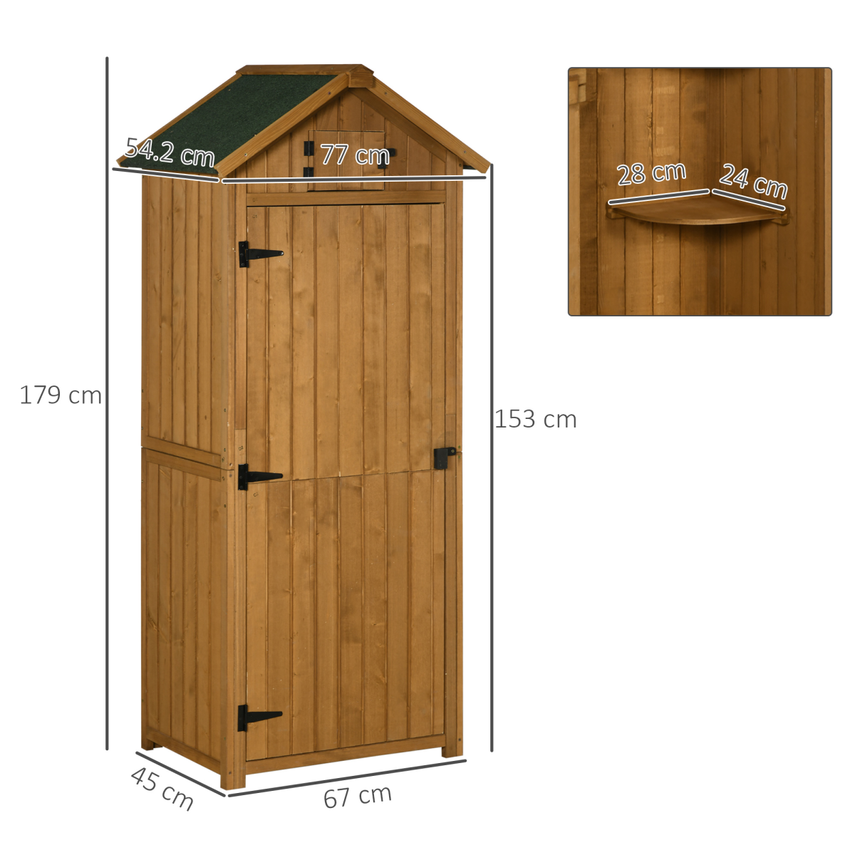 cortex-london-windsor-garden-utility-shed-three-shelves-wood-outdoor-brown