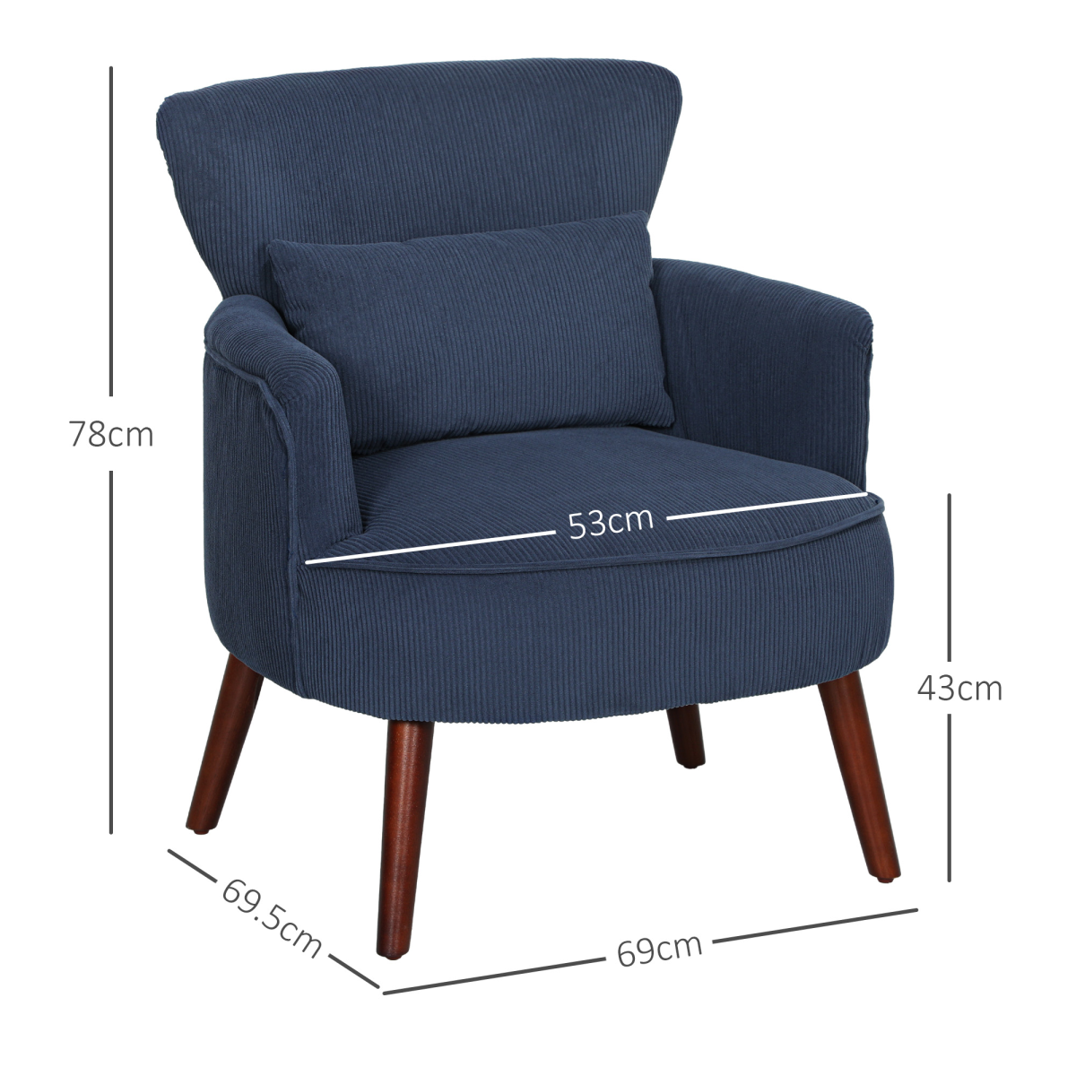 cortex-london-york-blue-corduroy-wingback-armchair-padded-seat-backrest