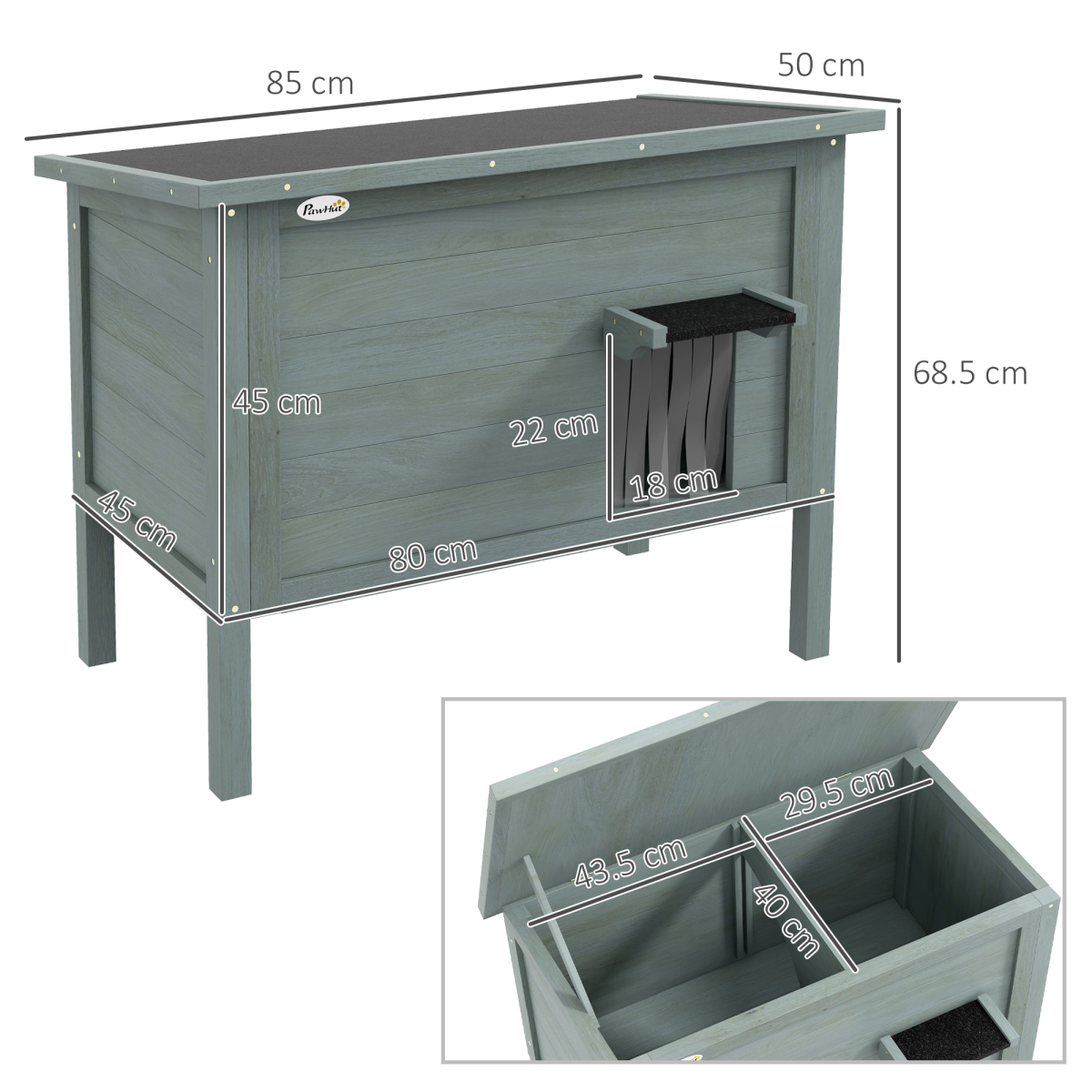 cortex-london-windsor-insulated-outdoor-feral-cat-house-charcoal-grey