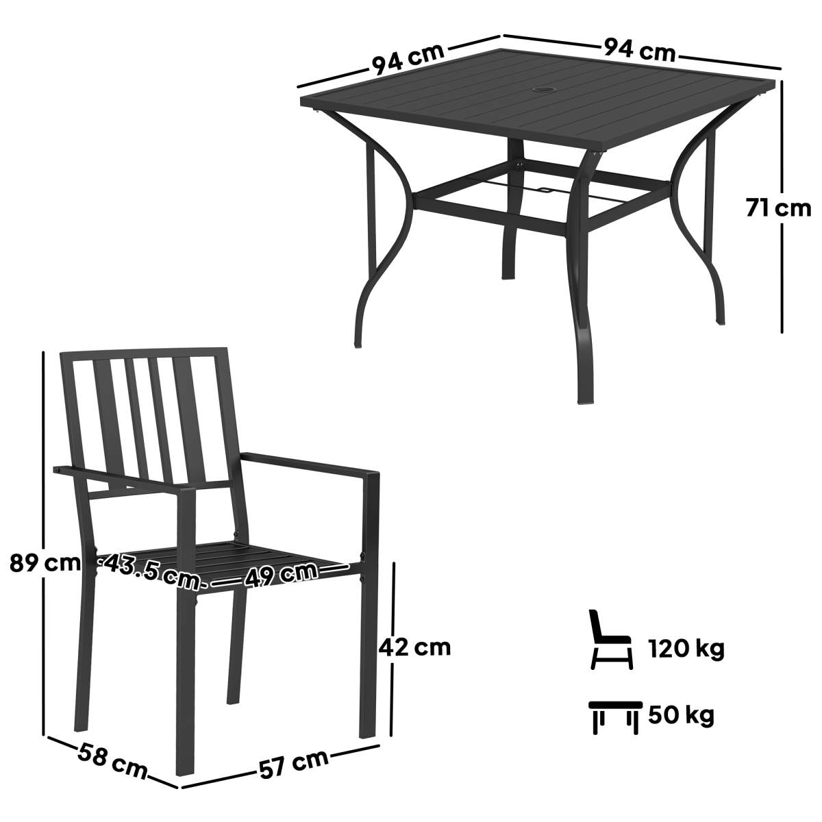 cortex-london-windsor-metal-garden-dining-set-four-stackable-cushioned-chairs