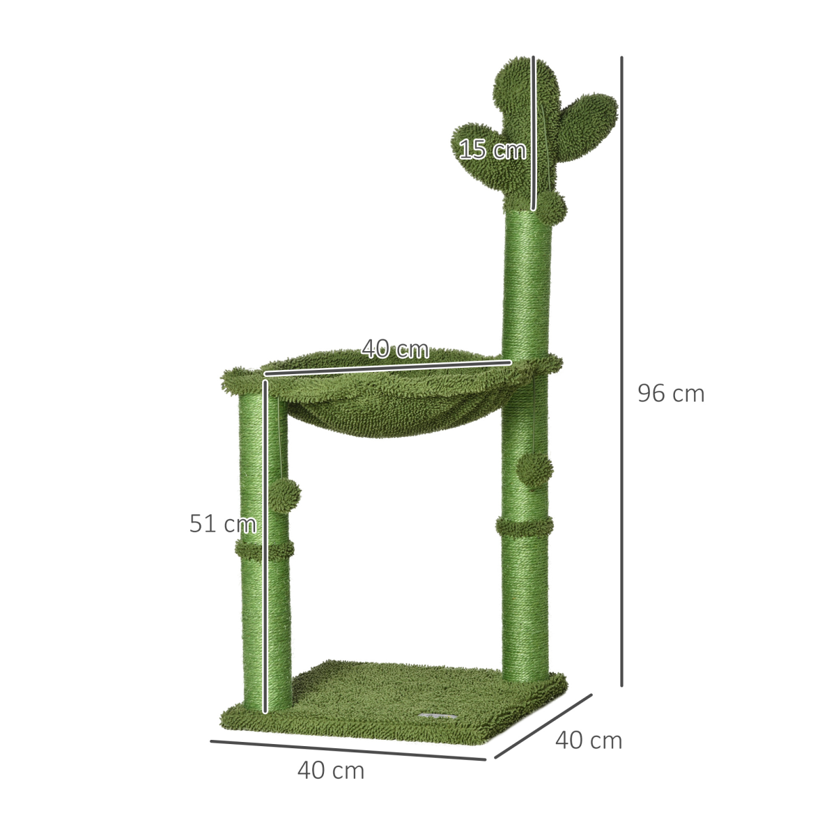 cortex-london-kew-green-cactus-cat-tree-hammock-sisal-scratching-posts