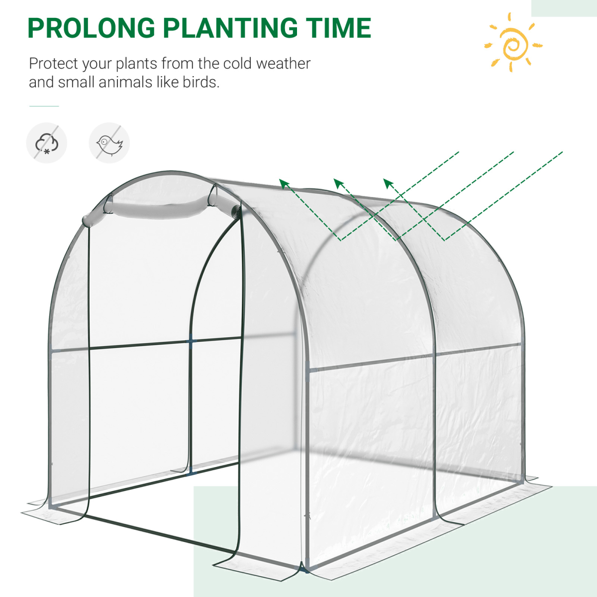 cortex-london-kew-greenhouse-transparent-pvc-steel-tube-roll-up-zippered-door