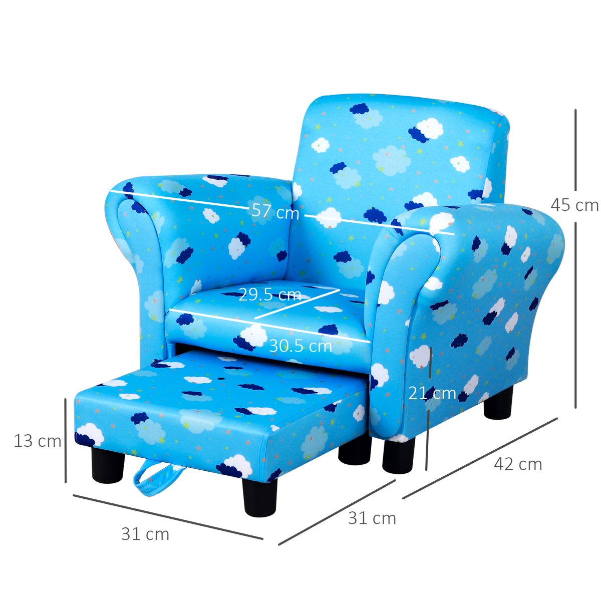 cortex-london-oxford-cloud-star-child-armchair-wood-frame-footrest-blue