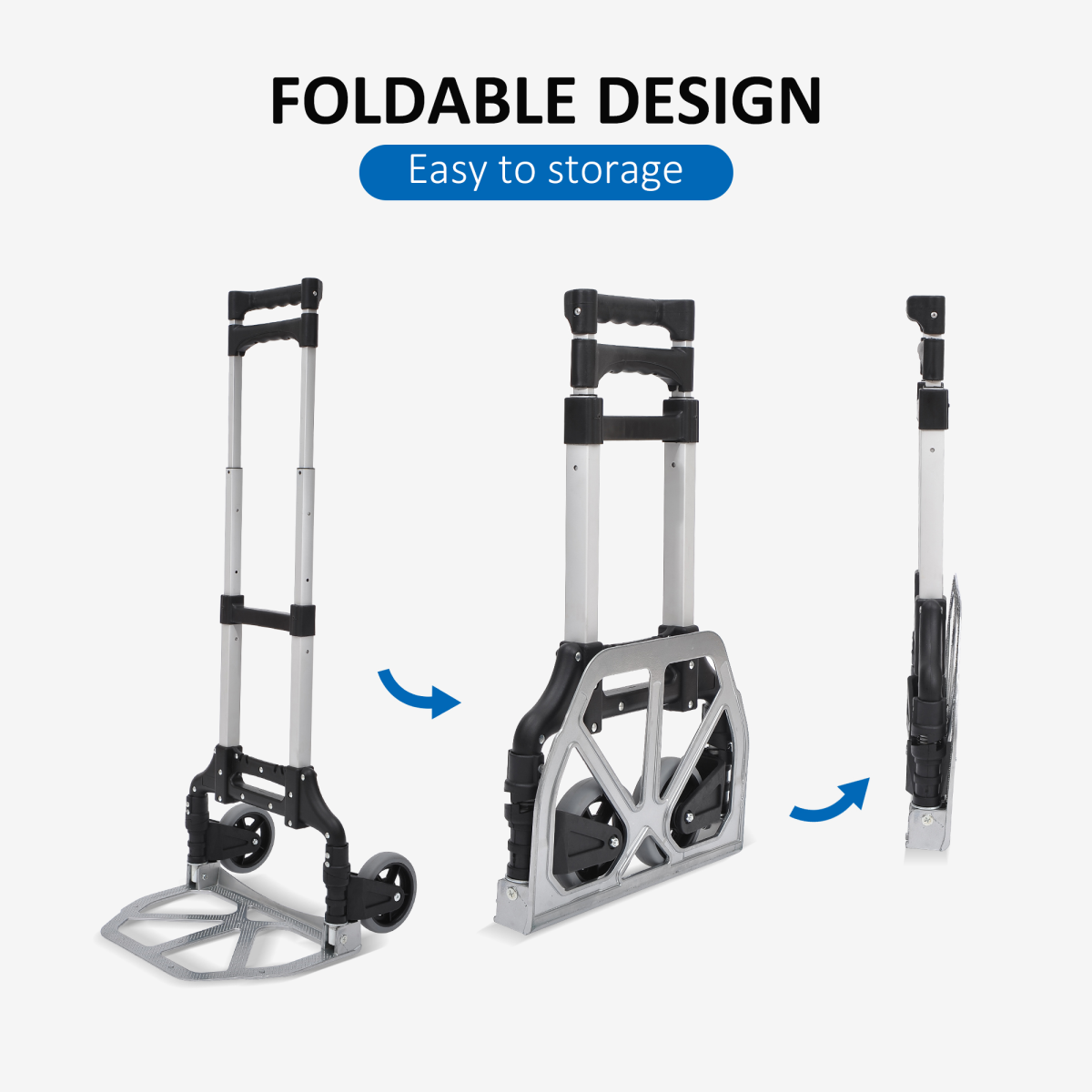 cortex-london-westminster-folding-hand-truck-silver-aluminium-alloy-plastic