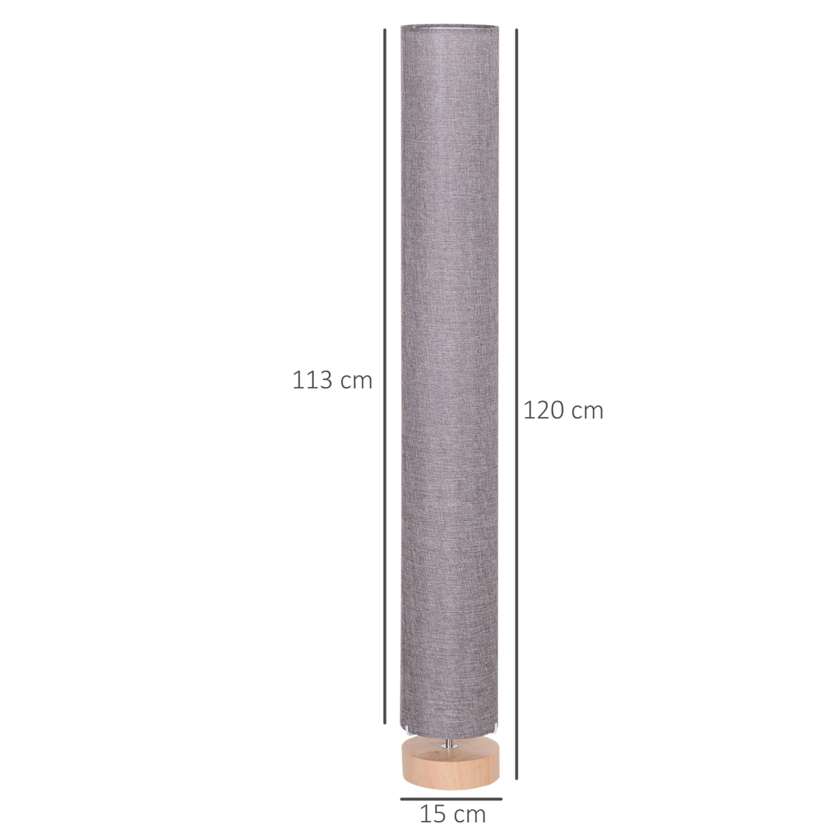 cortex-london-windsor-120cm-wooden-linen-grey-floor-lamp