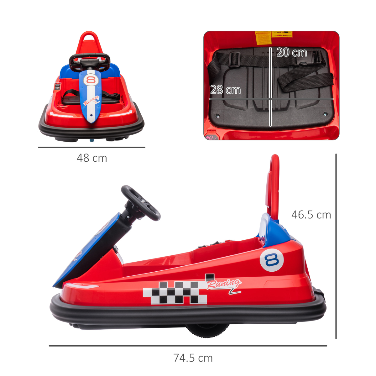 cortex-london-windsor-kids-bumper-car-6v-360-degree-rotation-red-blue-black