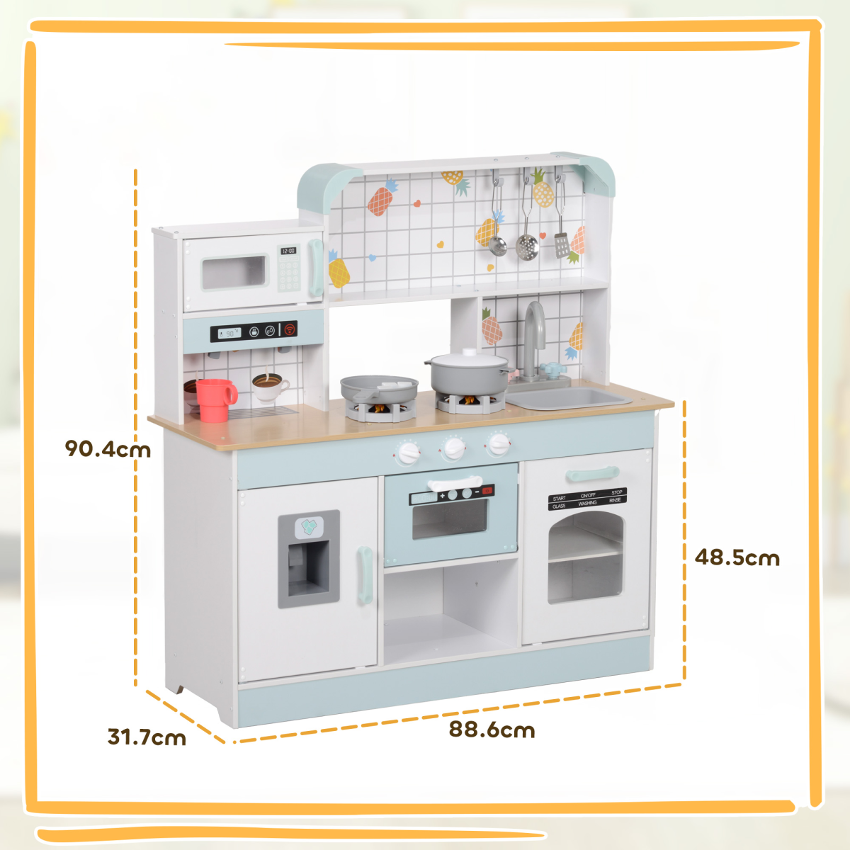 cortex-london-windsor-white-blue-toy-kitchen-with-light-and-sound