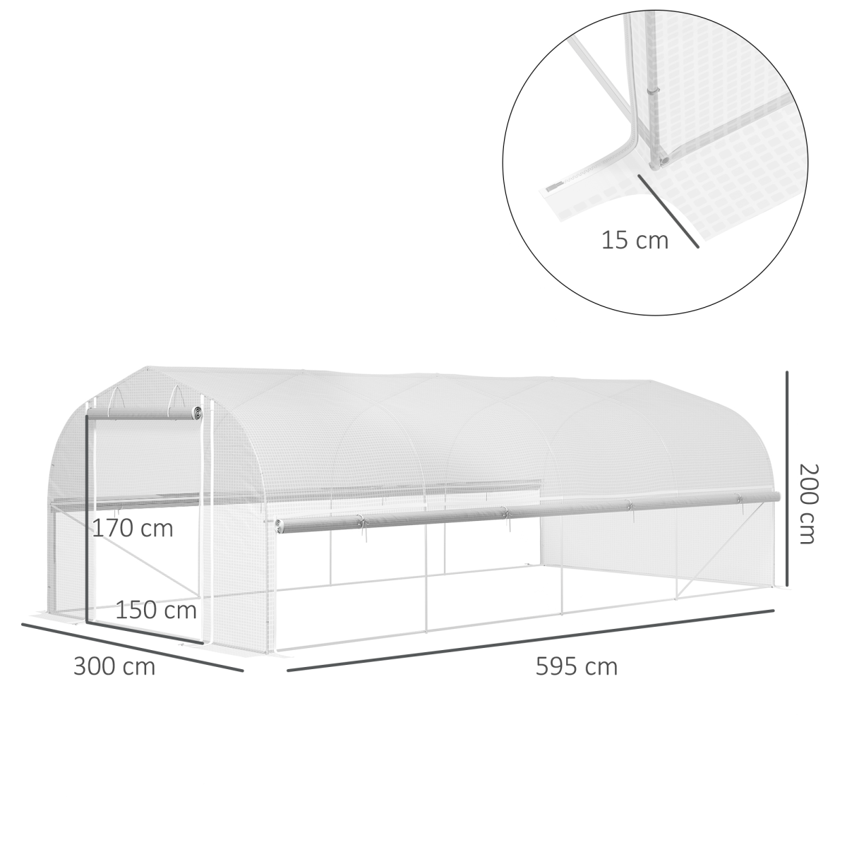 cortex-london-windsor-polytunnel-greenhouse-white-roll-up-sidewalls-mesh-door